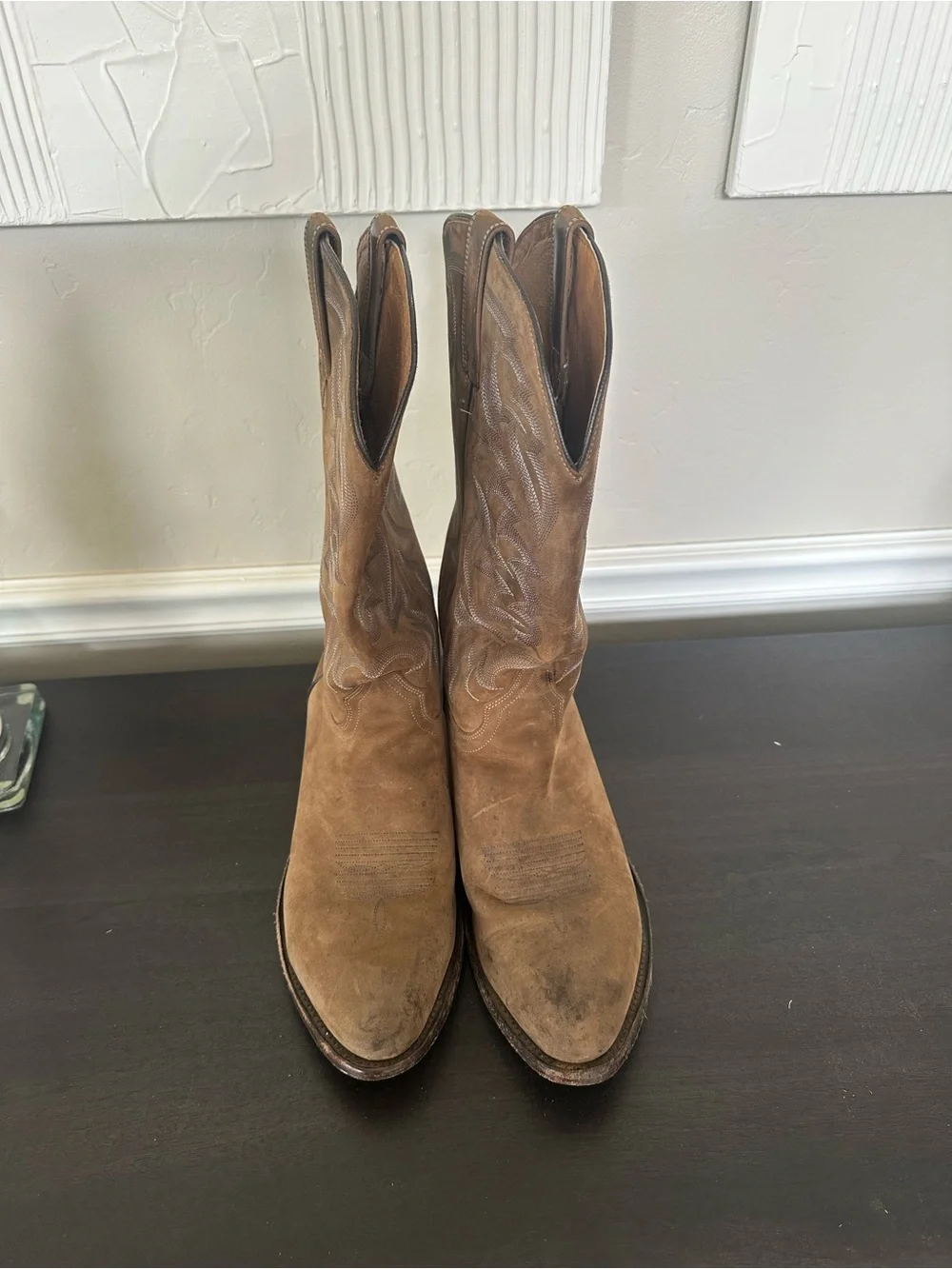 Cody James Tan Leather Western Cowboy Boot